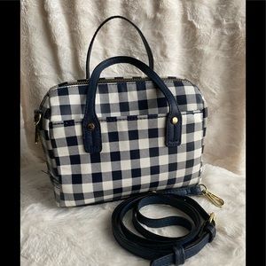 💙 Gingham Navy & White “Small” Crossbody -Cute💙